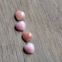 Pink Opal Hearts