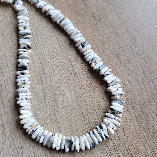 white buffalo beads
