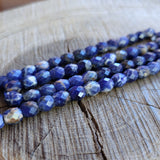 Faceted Sodalite Beads