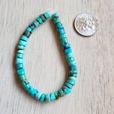 Hubei Turquoise Heishi Beads