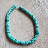 Hubei Turquoise Heishi Beads – Wylder Stones